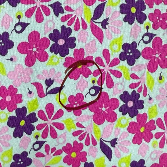 Hanna Andersson Pink Purple Floral Drop Waist Tunic Dress Girl's 140 US 10 - Picture 11 of 11